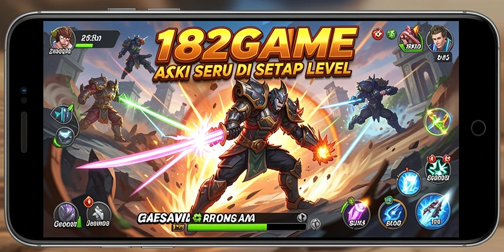 Tampilan gameplay 182GAME yang seru dan menegangkan.