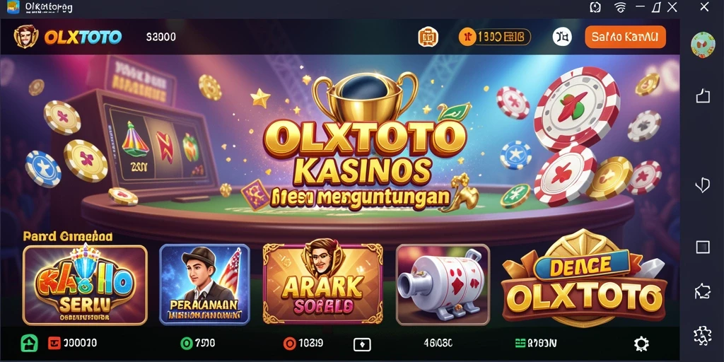 Tampilan gameplay OLXTOTO yang menarik dan interaktif di aplikasi Kasino.