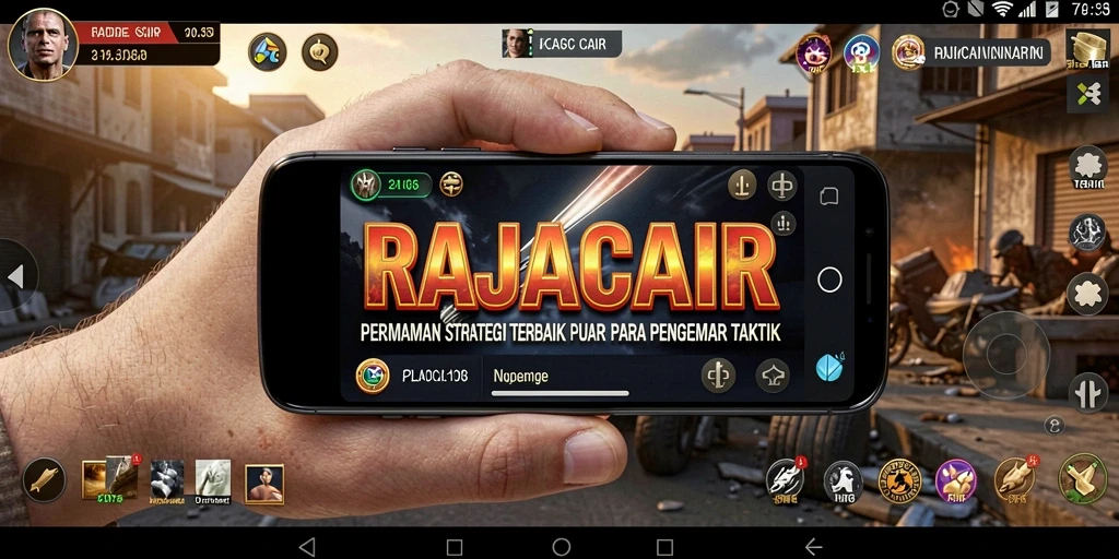 Gameplay strategis RAJACAIR yang mendebarkan dan penuh taktik.