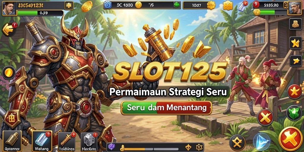 Tampilan utama SLOT123 saat beraksi dengan gameplay strategis yang menantang.